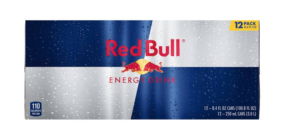 Order Red Bull Energy Drink (8.4 oz x 12 ct) food online from Rite Aid store, READING on bringmethat.com