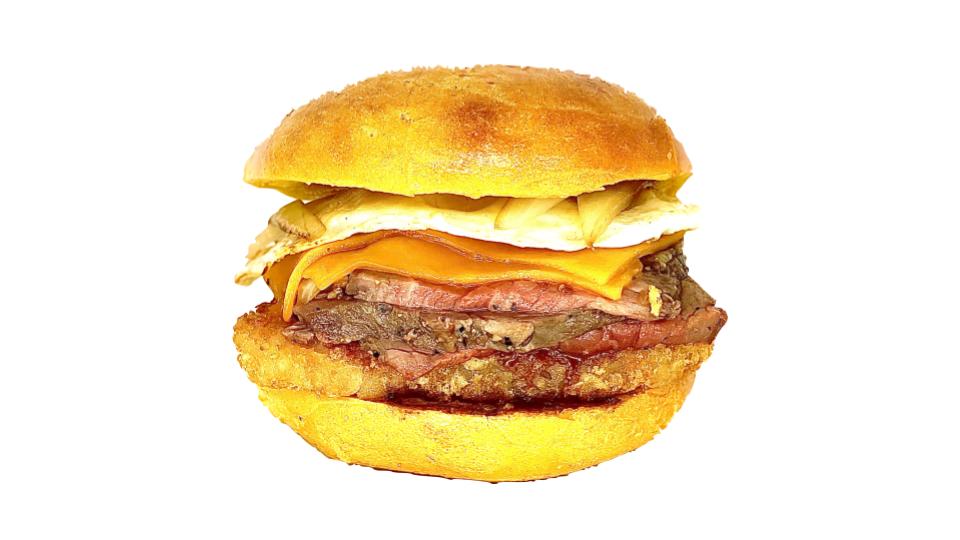 Order A1 Steak Stack food online from Fast Bagel store, Somerset on bringmethat.com