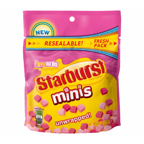 Order Starburst Minis FaveRed 8oz food online from 7-Eleven store, Las Vegas on bringmethat.com