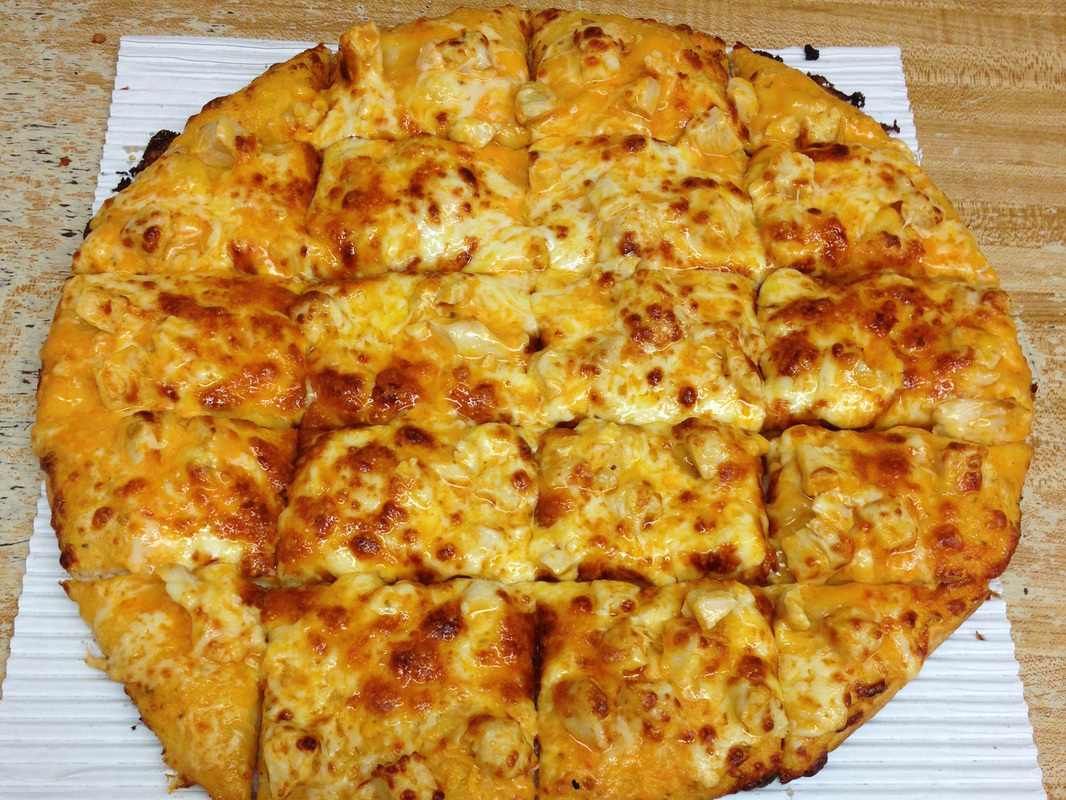 Order Buffalo Chicken Pizza food online from Americana Pizza store, Centerville on bringmethat.com