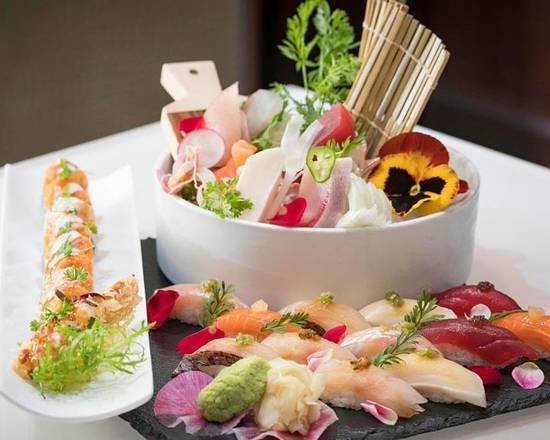 Order Chef choice Sushi and Sashimi Deluxe food online from Fushimi Japanese Cuisine store, Brooklyn on bringmethat.com