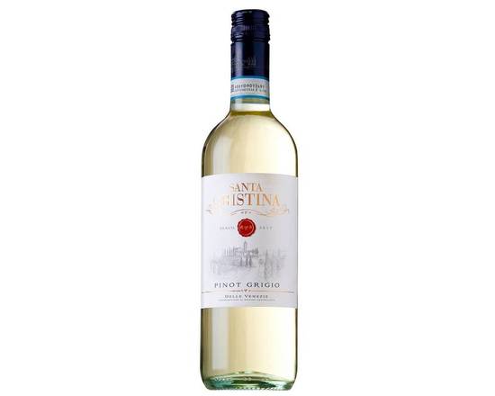 Order santa cristina pinot grigio 750ML food online from House Of Wine store, New Rochelle on bringmethat.com