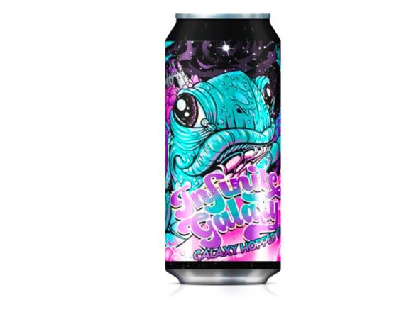 Order Pipeworks Infinite Galaxy IPA - 4x 16oz Cans food online from Sky Liquors store, Chicago on bringmethat.com