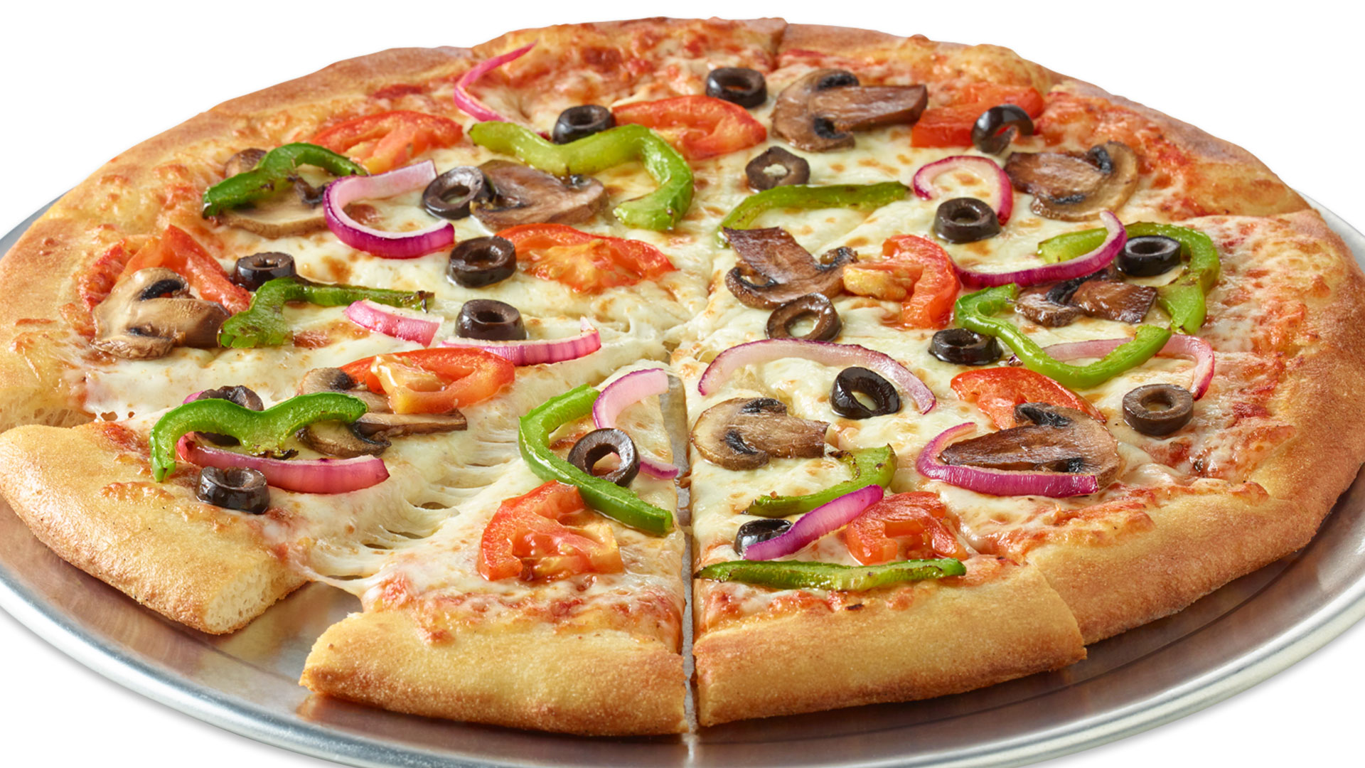 Order Veggie Pizza food online from Chuck E. Cheese store, Kennewick on bringmethat.com