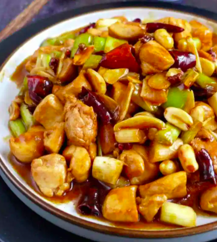 Order 56. Kung Pao Chicken food online from China Kitchen store, Anaheim on bringmethat.com