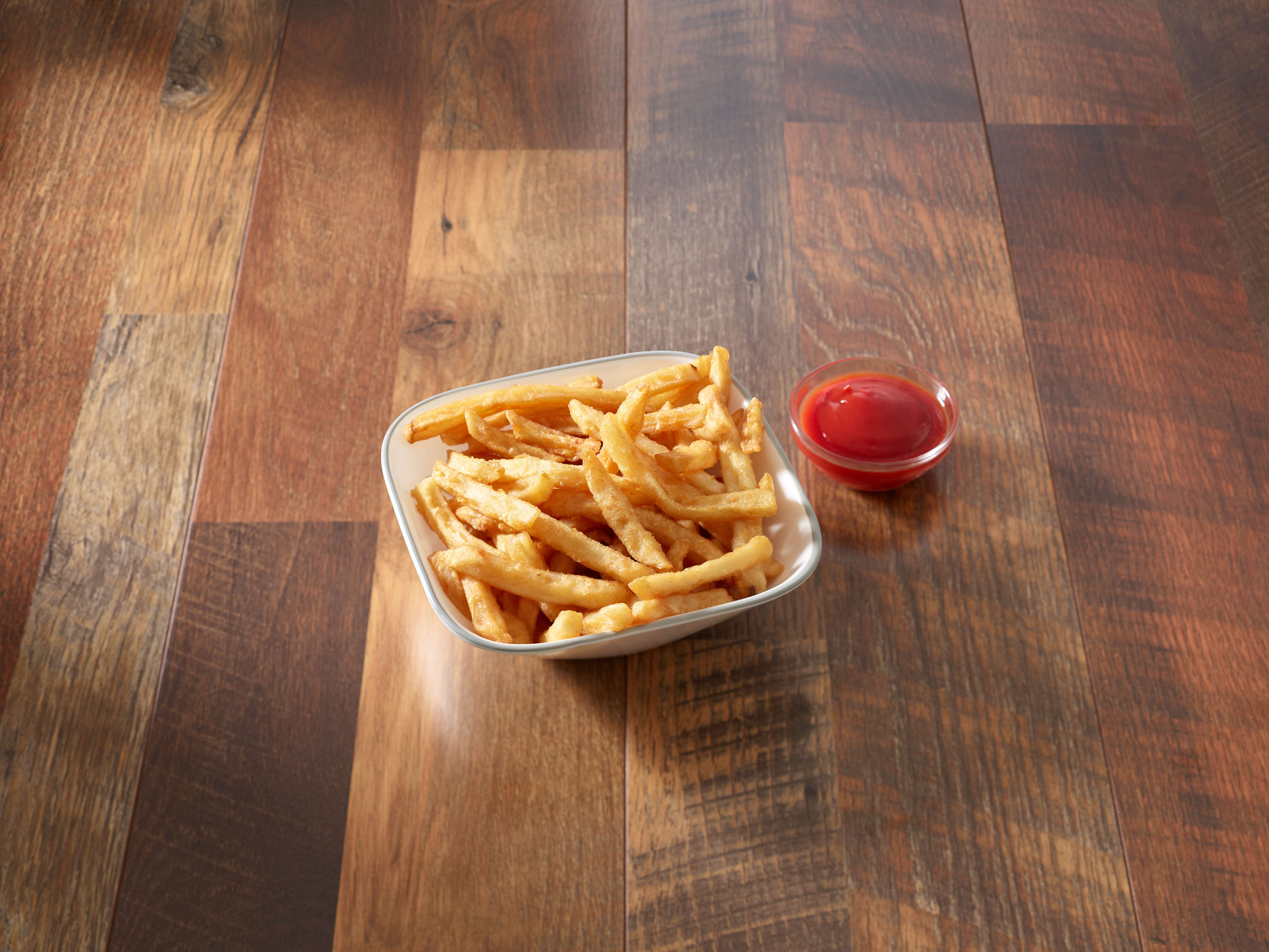 Order French Fries food online from Costa Pizza store, New Haven on bringmethat.com