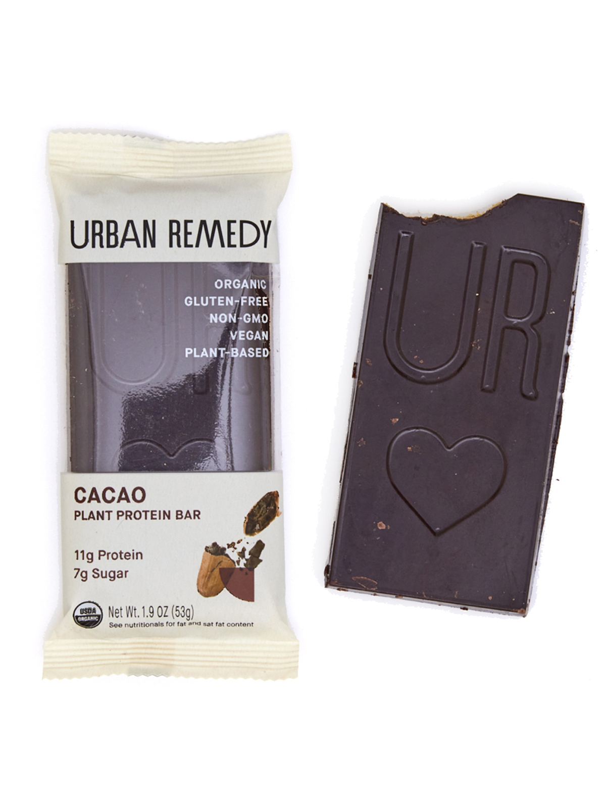 Order Cacao Plant Protein Bar food online from Urban Remedy store, San Rafael on bringmethat.com