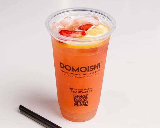 Order Peach Berry Tea food online from Domoishi store, Chesapeake on bringmethat.com