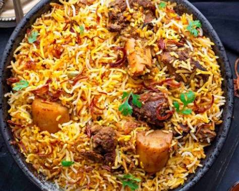 Order Mutton Biryani food online from Taza Kabab & Curry store, Norristown on bringmethat.com