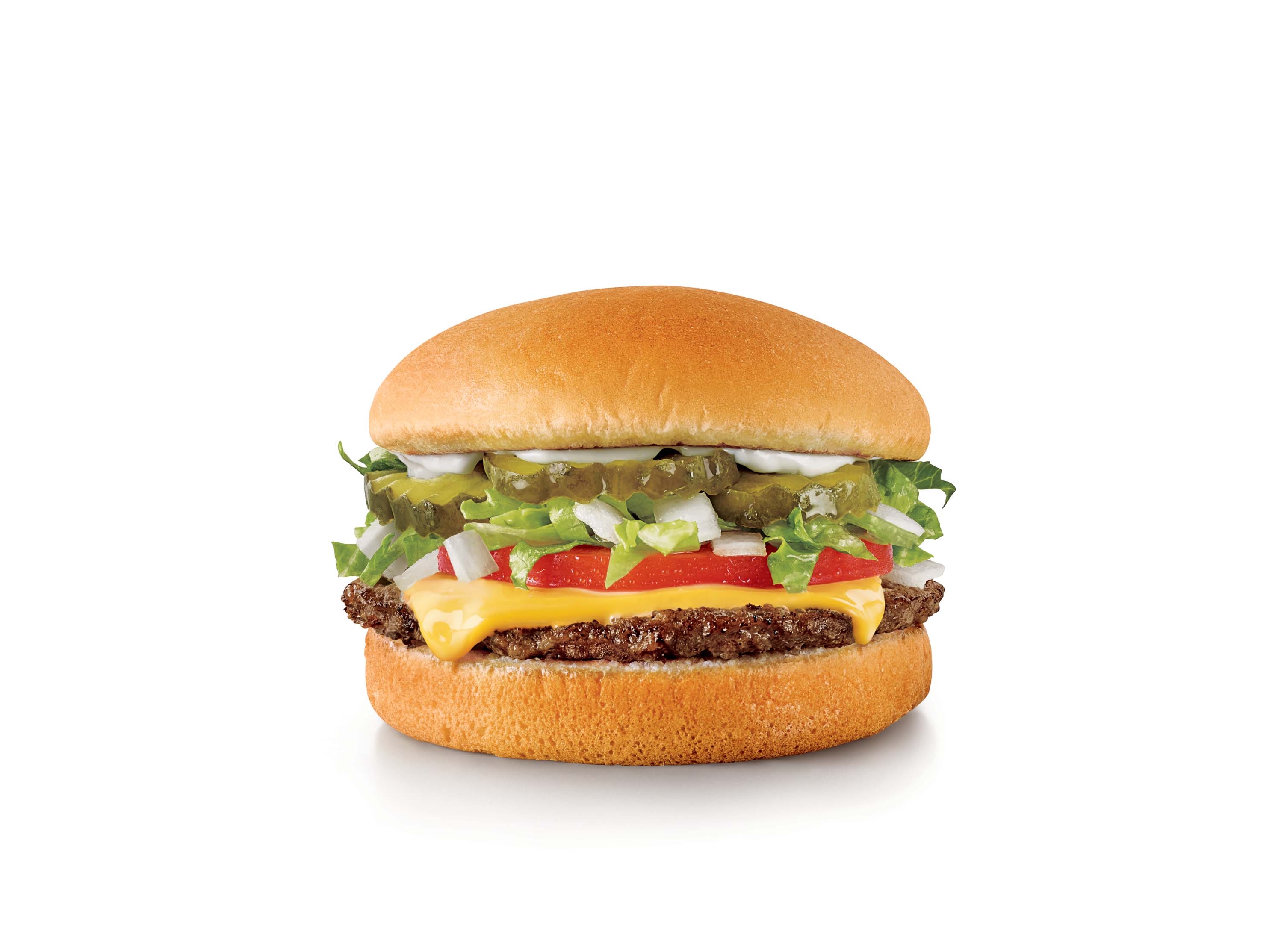 Order Jr. Deluxe Cheeseburger food online from Sonic store, Kansas City on bringmethat.com