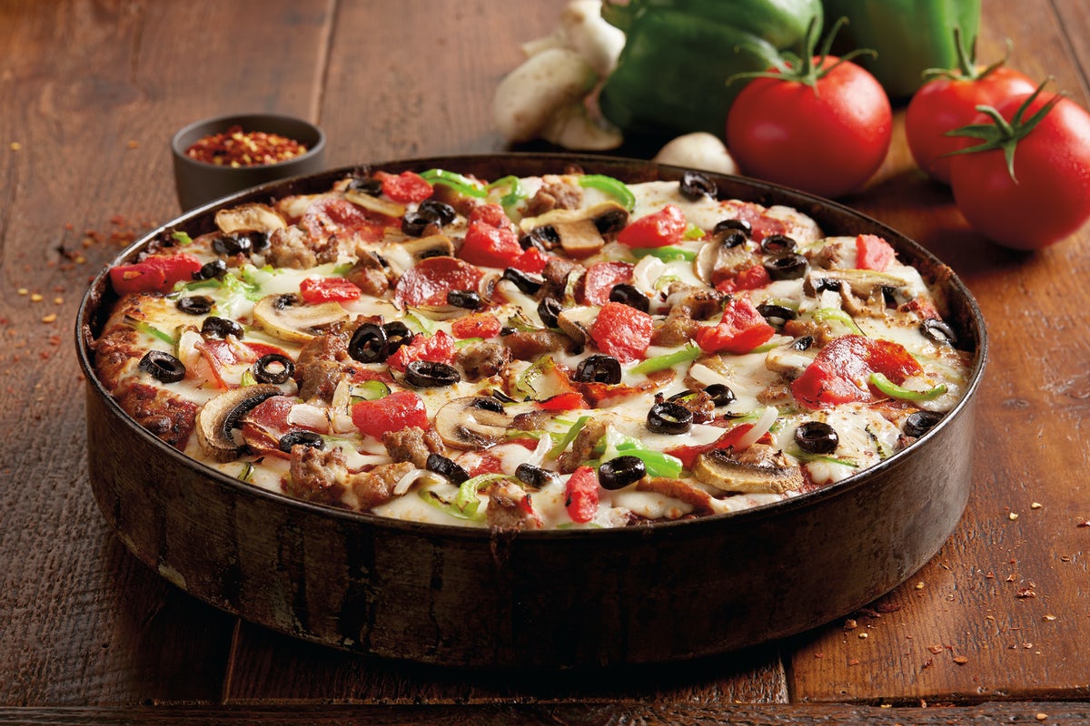 Order BJ's Favorite Pizza - Shareable food online from Bj Restaurant & Brewhouse store, Bowie on bringmethat.com