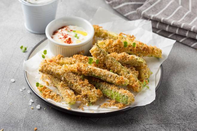 Order Zucchini Sticks food online from Chicken Wings Snob store, Detroit on bringmethat.com