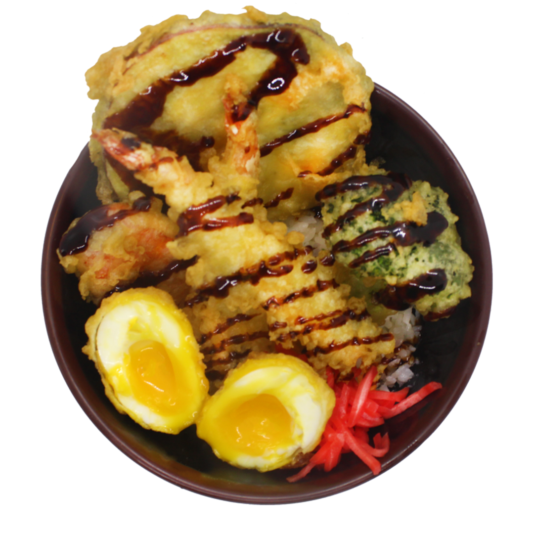 Order Tempura Bowl food online from Tsurumaru Udon Honpo store, Los Angeles on bringmethat.com