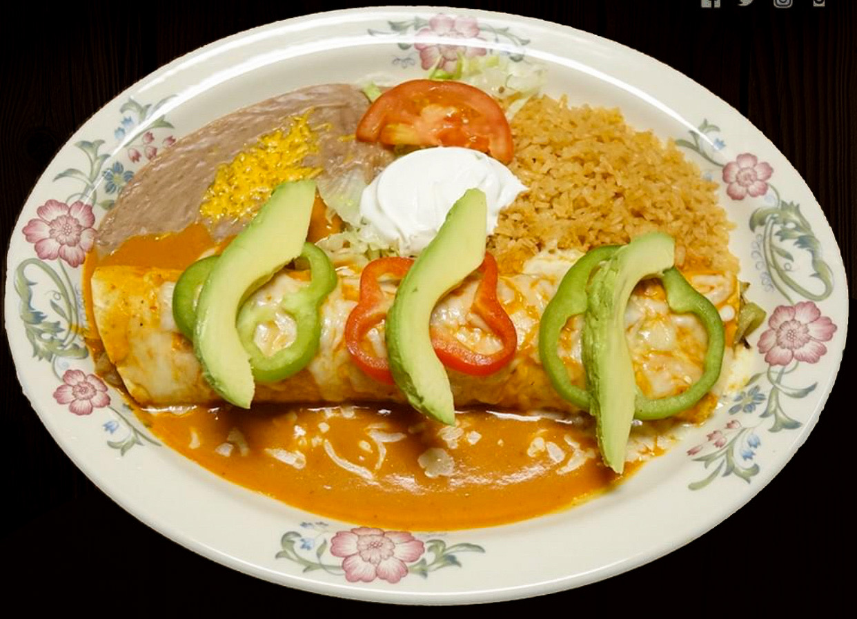 Order Burrito Chipotle food online from Casa Hacienda Grill store, Gahanna on bringmethat.com