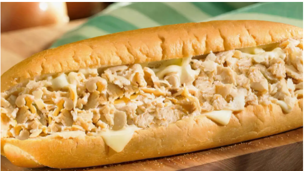 Order H8. Chicken Cheese Steak Hoagie 10" food online from Couple House Sub store, Toms River on bringmethat.com