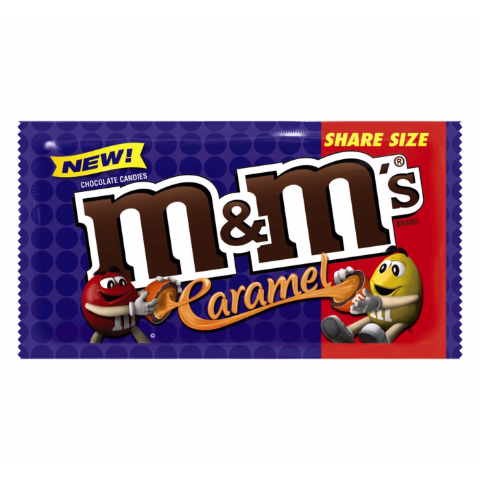 Order M&Ms Caramel Sharing Size 2.83oz food online from 7-Eleven store, Chandler on bringmethat.com