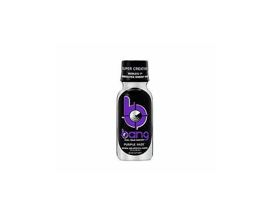 Order Bang Purple Haze Energy Shot 3oz food online from Extra Mile 2009 store, Whittier on bringmethat.com