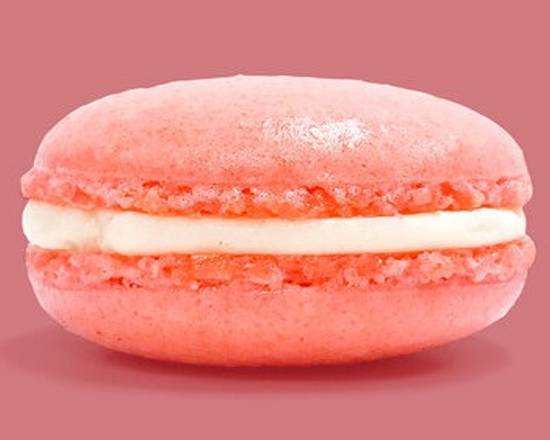 Order Strawberry Cheesecake Macaron food online from The Kolache Bake Shop store, Dallas on bringmethat.com