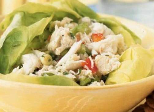 Order Crabmeat Salad (Regular Size) food online from The Crab House store, Englewood on bringmethat.com