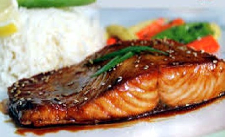 Order Salmon Teriyaki food online from Fuji Sushi store, Camarillo on bringmethat.com