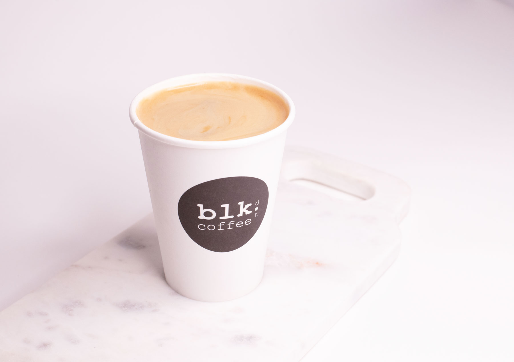 Order Hot Americano Coffee food online from Blk Dot Coffee store, Irvine on bringmethat.com
