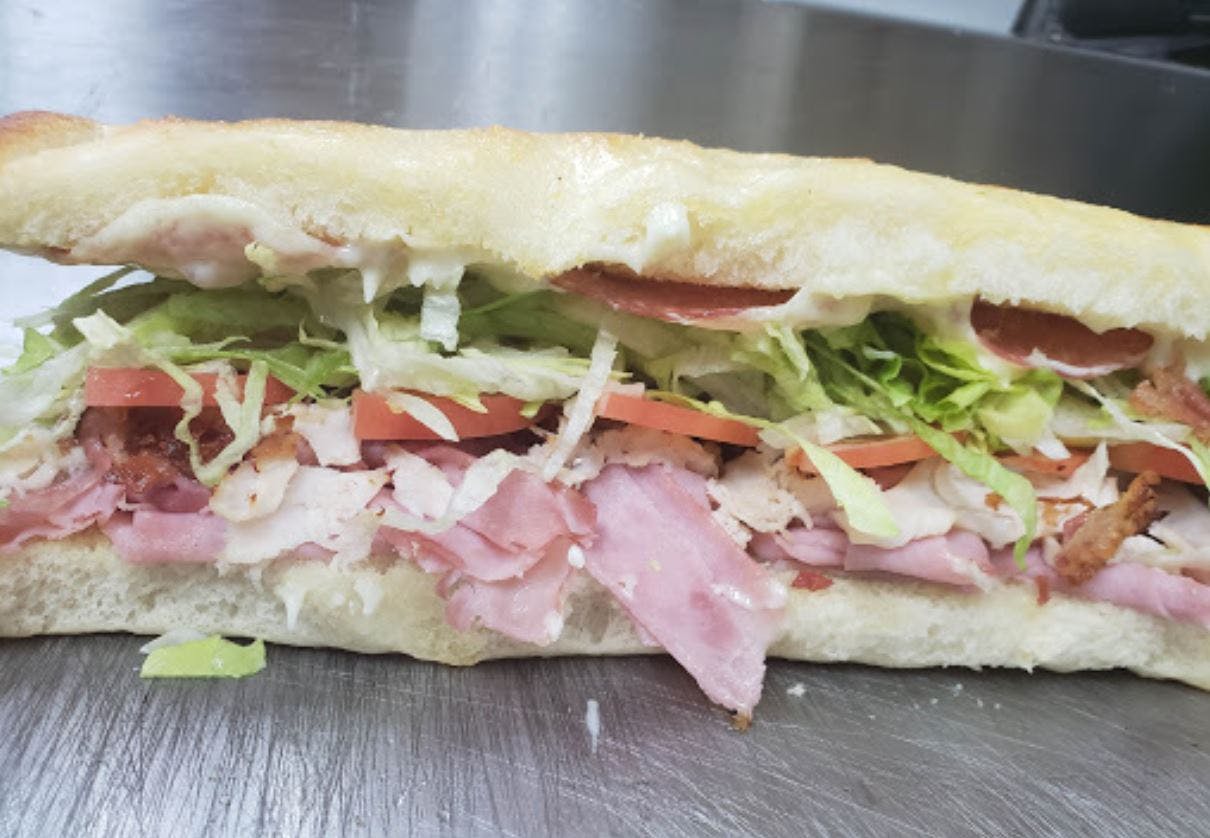 Order Spicy Italian Submarine - 8'' (2 Pieces) food online from Zino's Subs Pizza & Catering store, Livonia on bringmethat.com