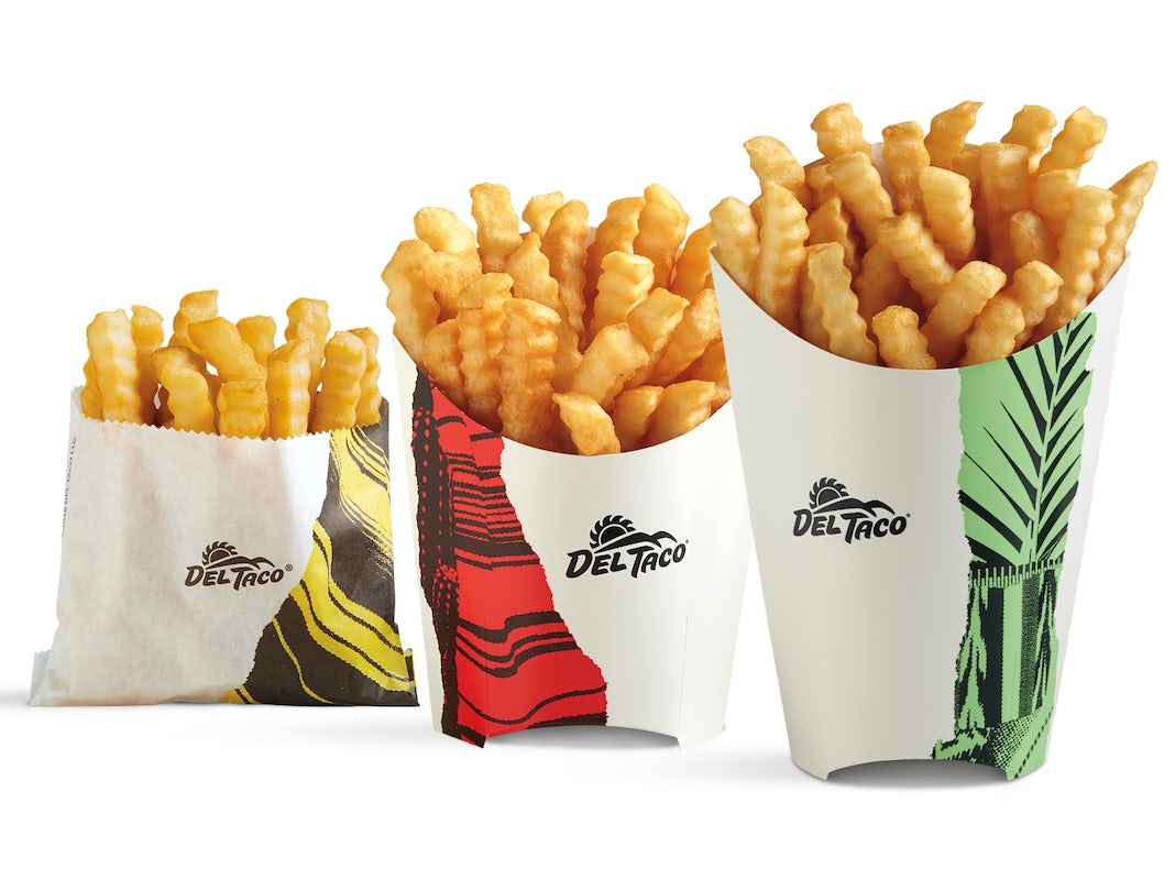 Order Crinkle Cut Fries food online from Del Taco store, Chino on bringmethat.com