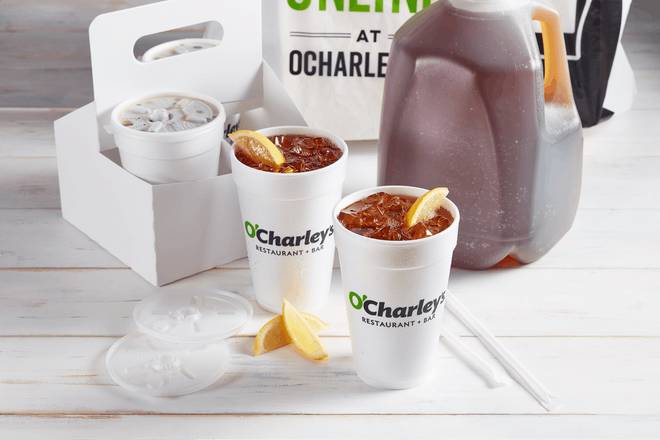 Order Gallon Unsweet Tea food online from OCharley store, Danville on bringmethat.com