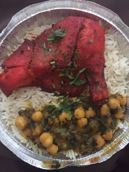 Order 15. Tandoori Chicken food online from Polash Indian Restaurant store, New York on bringmethat.com