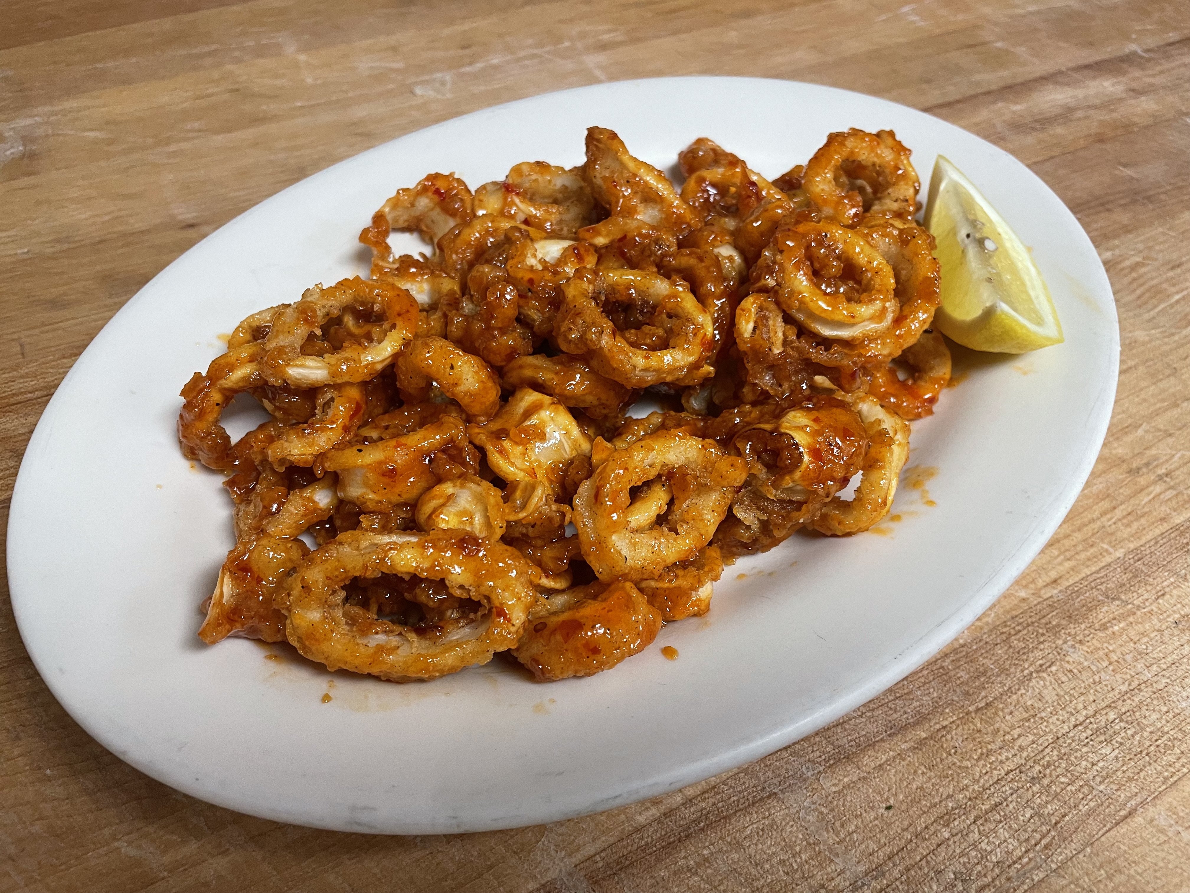 Order Sweet and Spicy Calamari food online from Westover Pizza store, Stamford on bringmethat.com