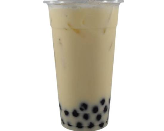 Order T3. Hokkaido Green Milk Tea food online from No. 1 Boba Tea store, Cedar Park on bringmethat.com