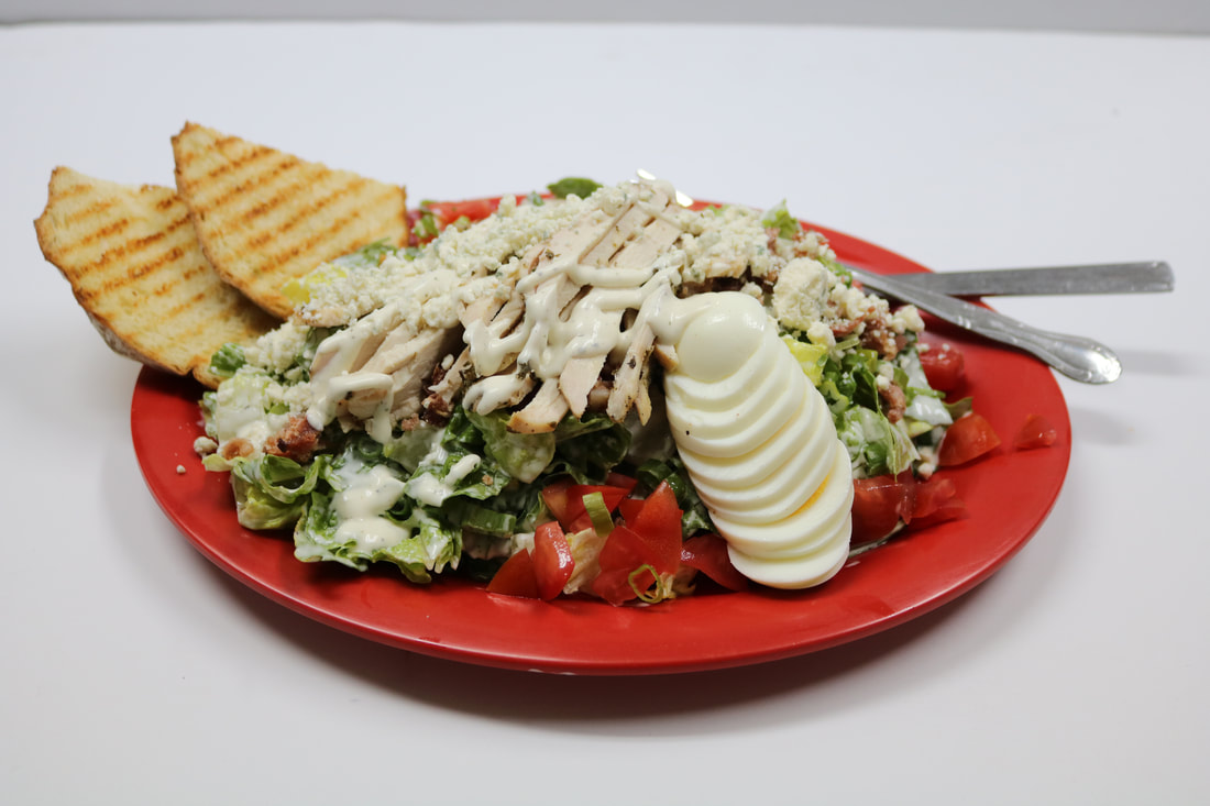 Order Cobb Salad with Chicken food online from Panini store, Signal Hill on bringmethat.com