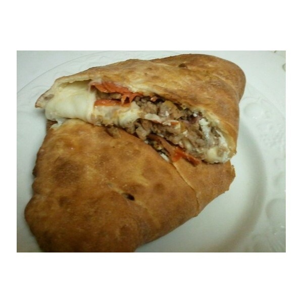 Order Meat Lovers Calzone food online from Ameci Pizza store, Fillmore on bringmethat.com