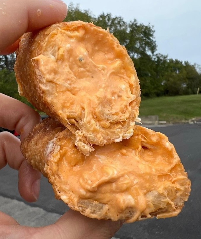 Order Buffalo Chicken Egg Rolls food online from Captain’s Curbside Seafood store, Trappe on bringmethat.com