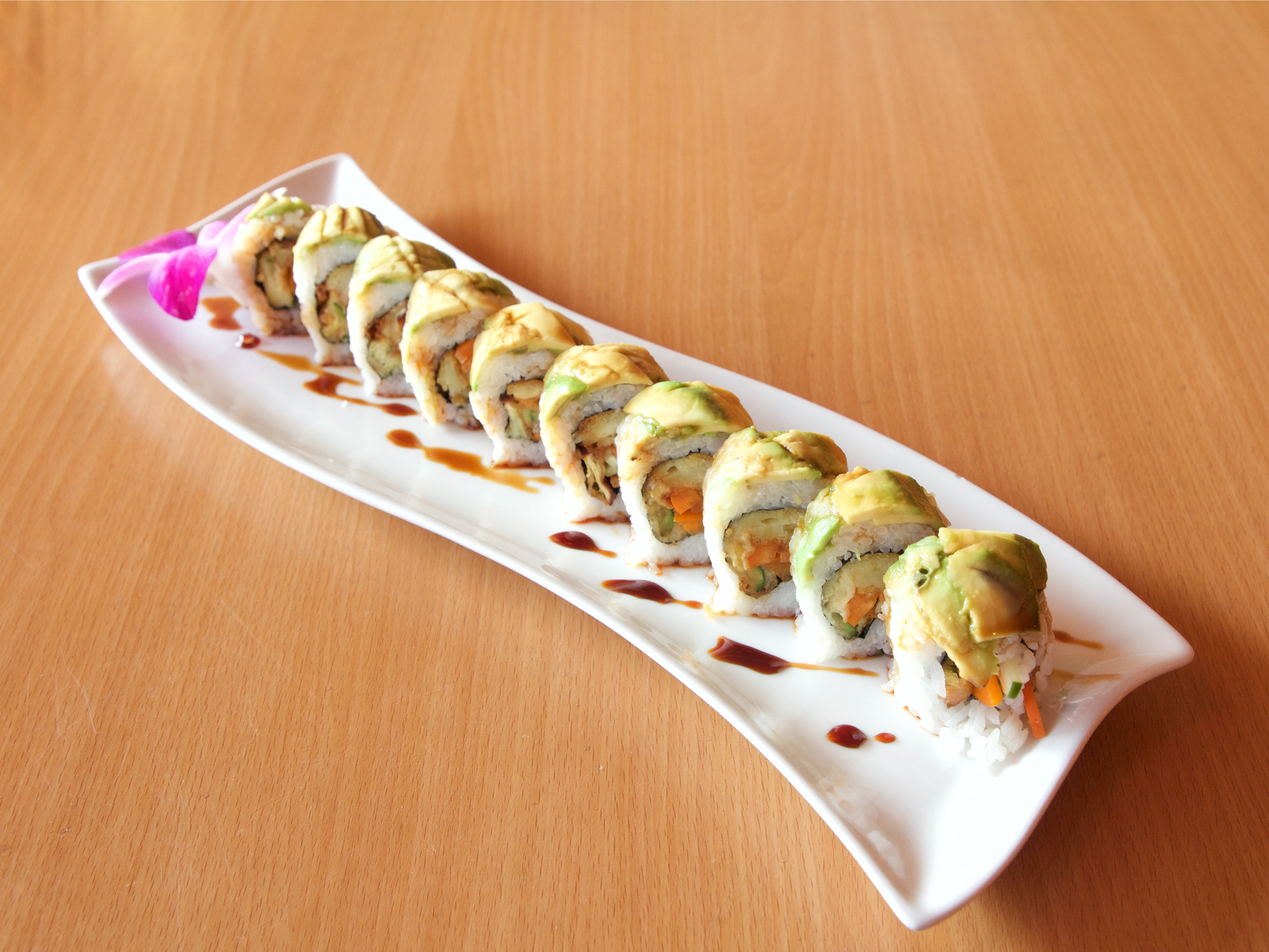 Order Mark’s Veggie Roll food online from Sushi Hub store, Stockton on bringmethat.com