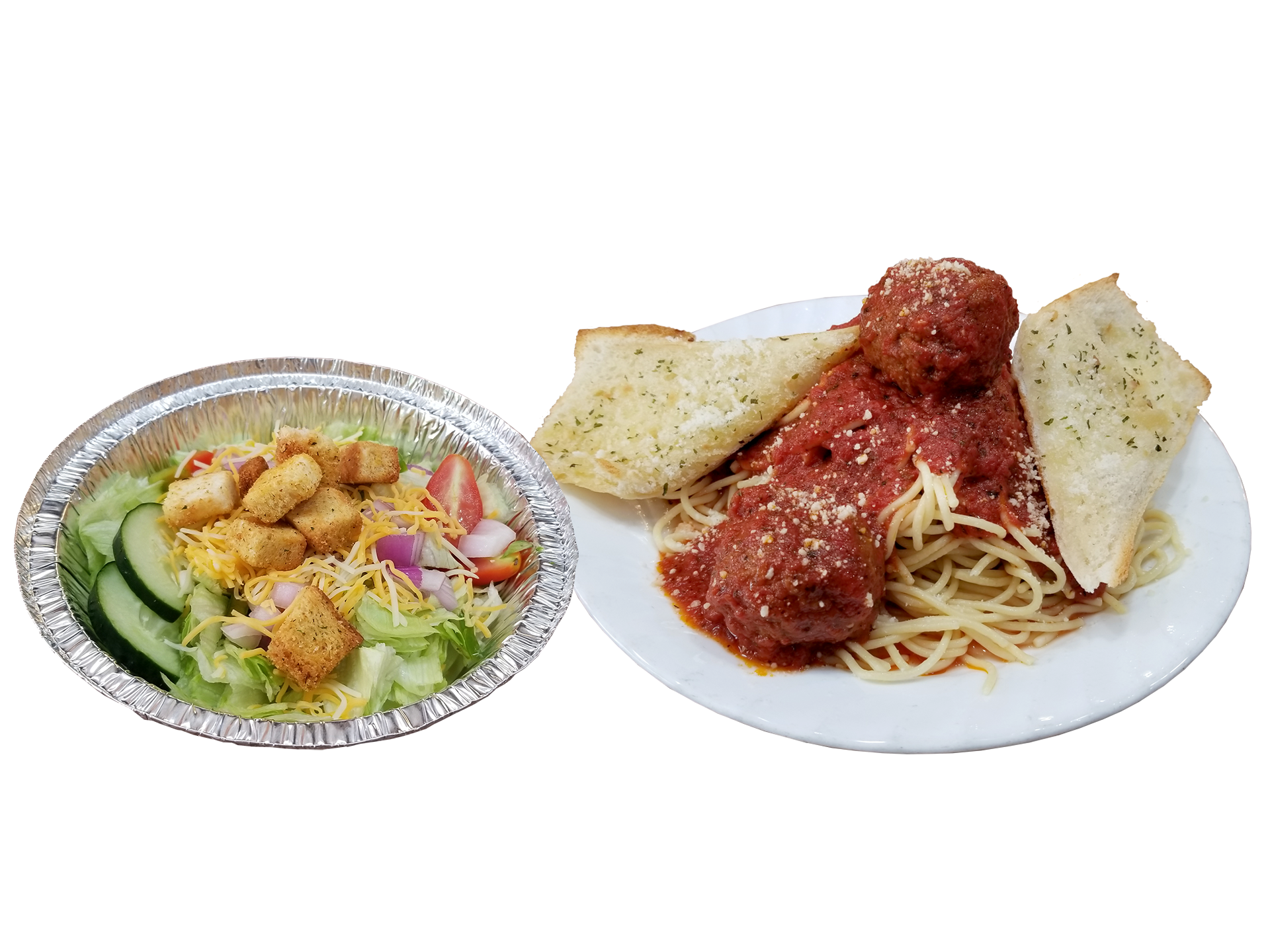 Order Spaghetti and  Meatballs food online from Mike Brick Oven Pizza store, Pottstown on bringmethat.com