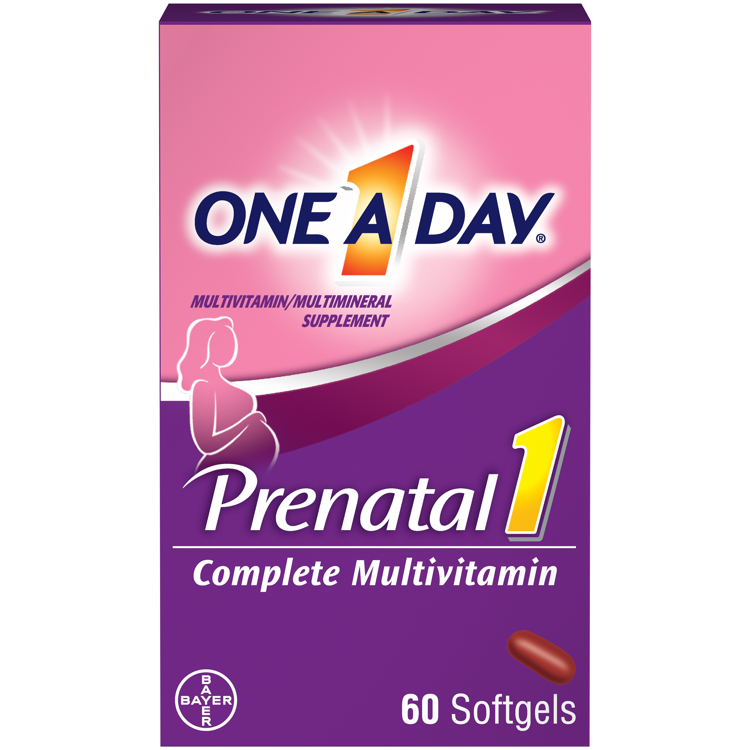 Order One A Day Women's Prenatal One Pill Softgels - 60 ct food online from Rite Aid store, SUFFOLK on bringmethat.com