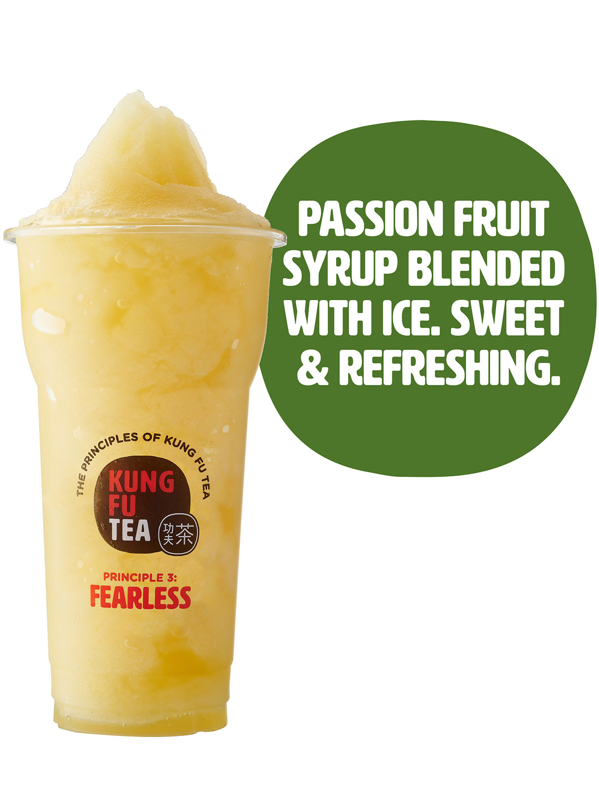 Order Passion Fruit Slush food online from Kung Fu Tea store, Pearland on bringmethat.com