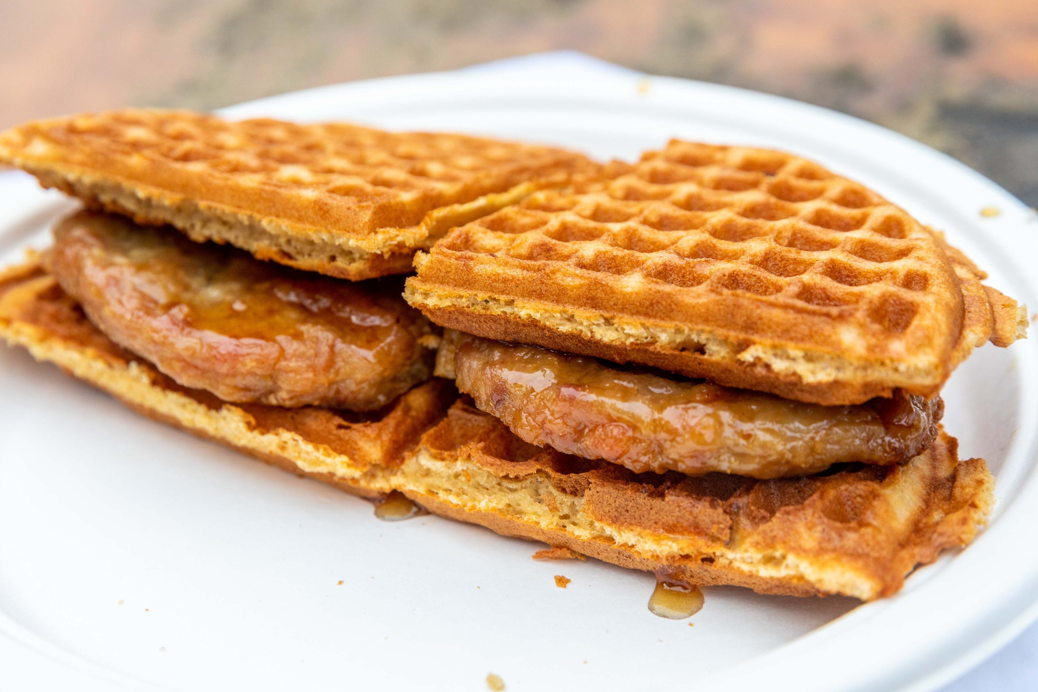 Order Sausage Maple food online from Smaaken Waffle Sandwiches store, Beaverton on bringmethat.com