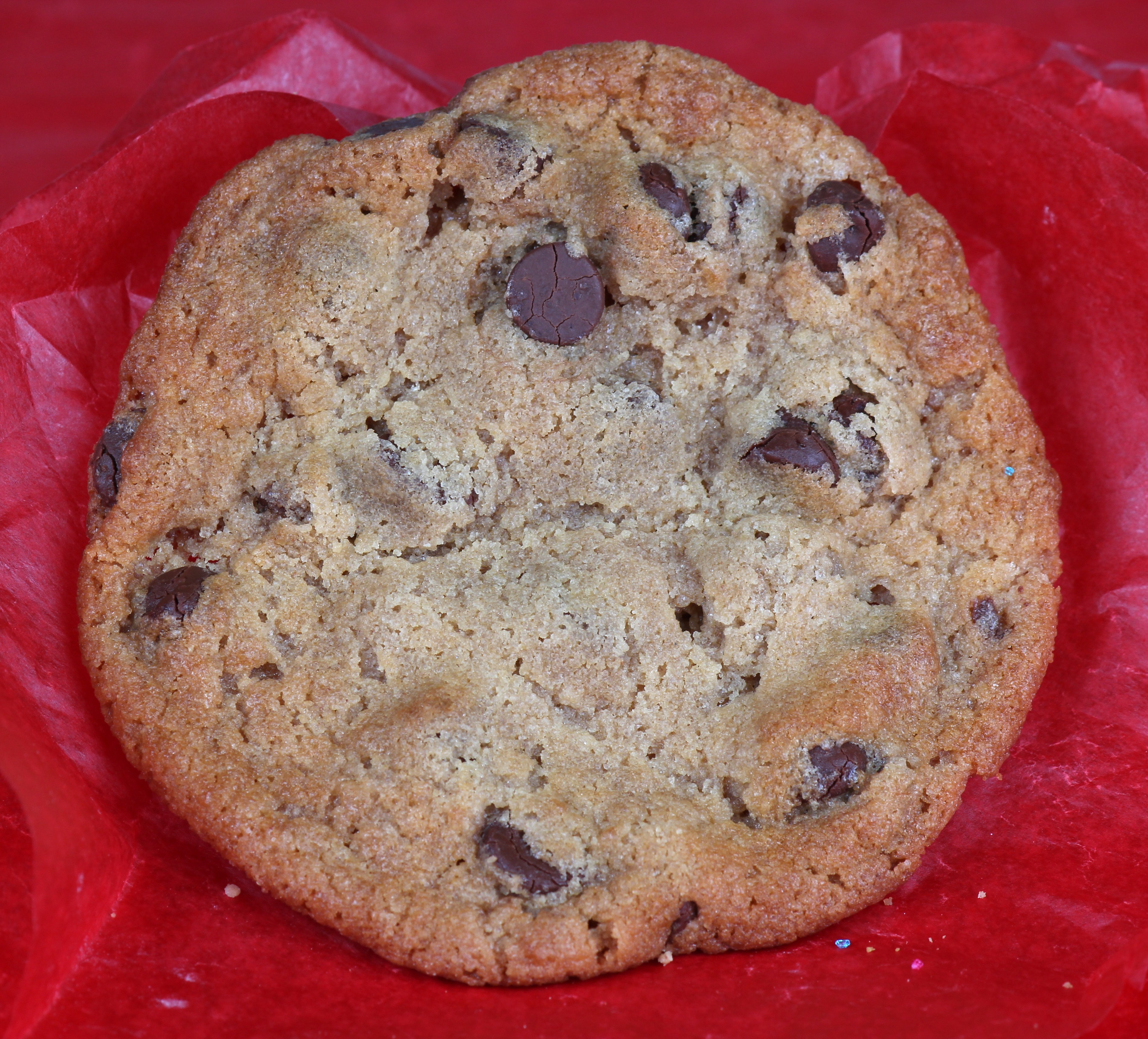 Order Wheatless Peanut Butter Chocolate Chip Cookie food online from The Cookie Company store, Omaha on bringmethat.com