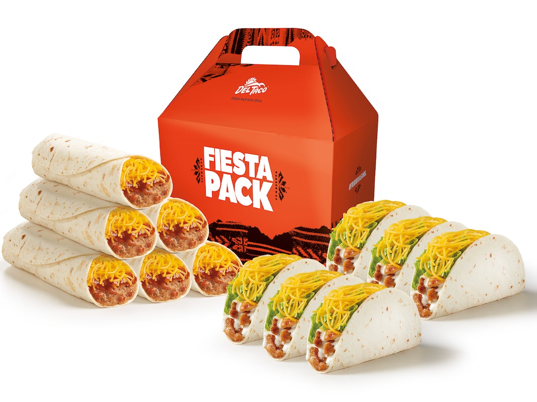 Order Grilled Chicken Taco Fiesta Pack food online from Del Taco store, Hemet on bringmethat.com