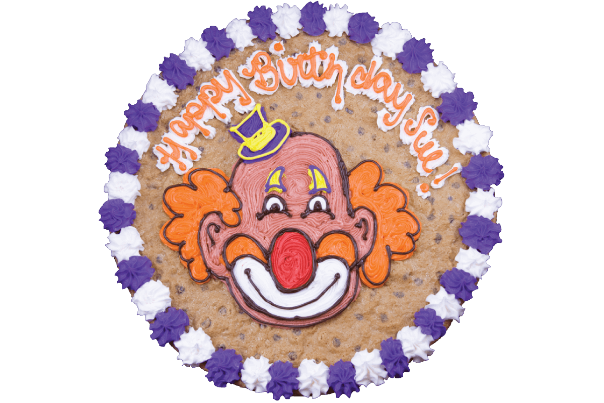 Order #129: Birthday Clown food online from Nestle Toll House Cafe store, Dallas on bringmethat.com