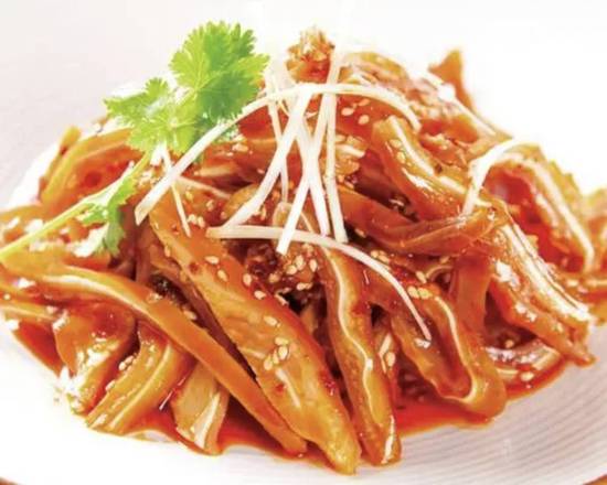 Order 31# Pig Ear in Chili Sauce 红油猪耳 food online from Beijing Noodle House 同顺面馆 store, Lake Forest on bringmethat.com