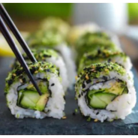Order Vegetable Roll food online from Oma'oma'o Poke & Sushi store, Omaha on bringmethat.com