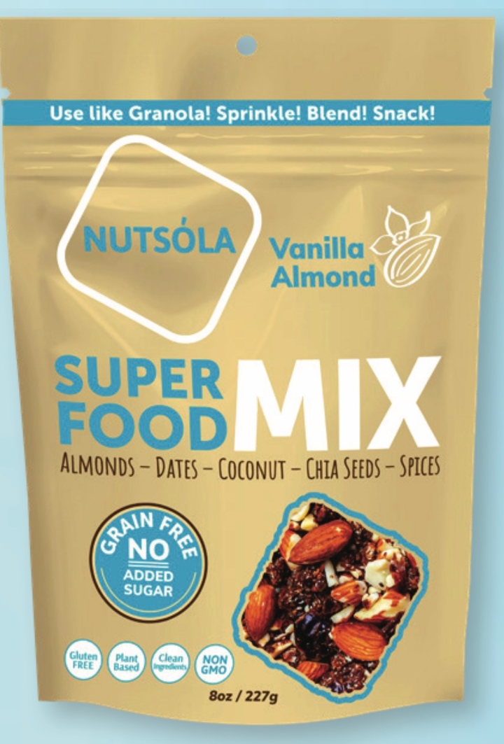 Order Vanilla Almond Superfood Mix food online from Halo Roasters store, Springfield on bringmethat.com