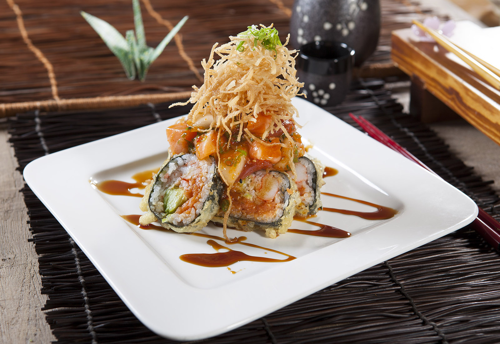 Order OMG Roll food online from Sushi Dan store, Studio City on bringmethat.com