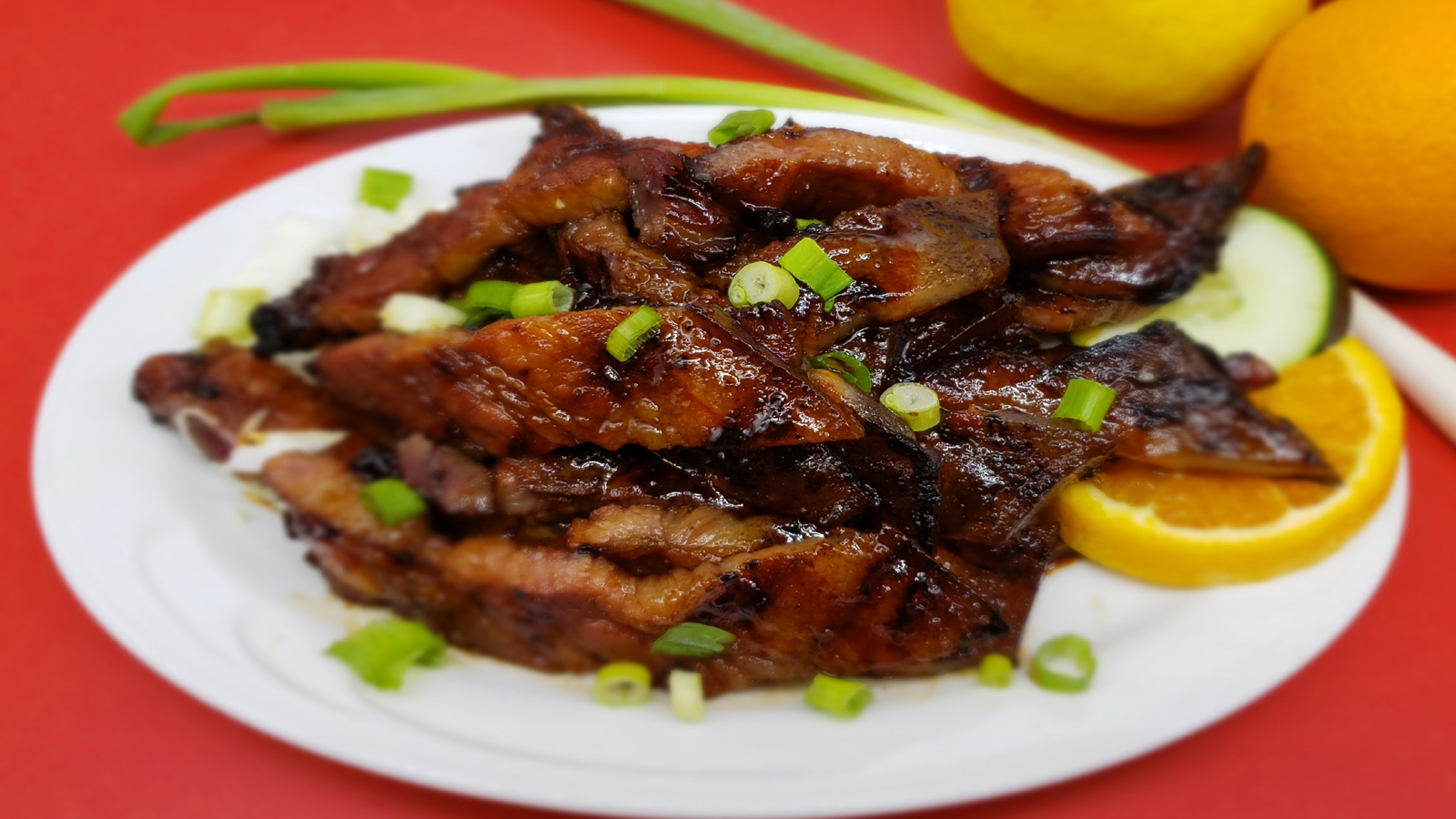 Order Pork Liempo food online from Bamboo Bistro store, Los Angeles on bringmethat.com