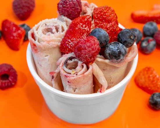 Order Berry, Berry, Berry food online from Roule Rolled Ice Cream store, Gretna on bringmethat.com