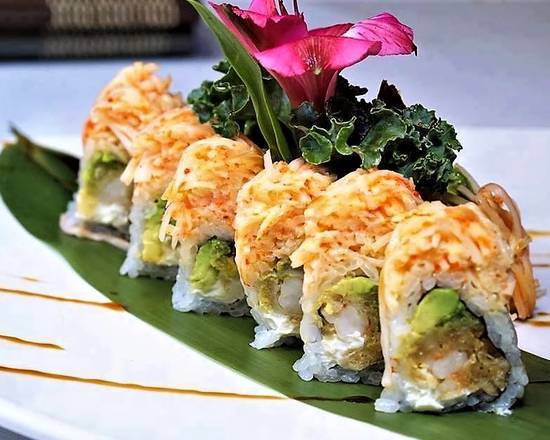 Order California Fortune Roll food online from Hayashi Hibachi store, McAllen on bringmethat.com