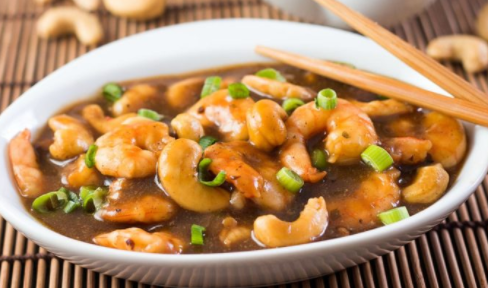 Order 48. Shrimp with Cashew Nuts food online from Great Wall Chinese Restaurant store, Doylestown on bringmethat.com